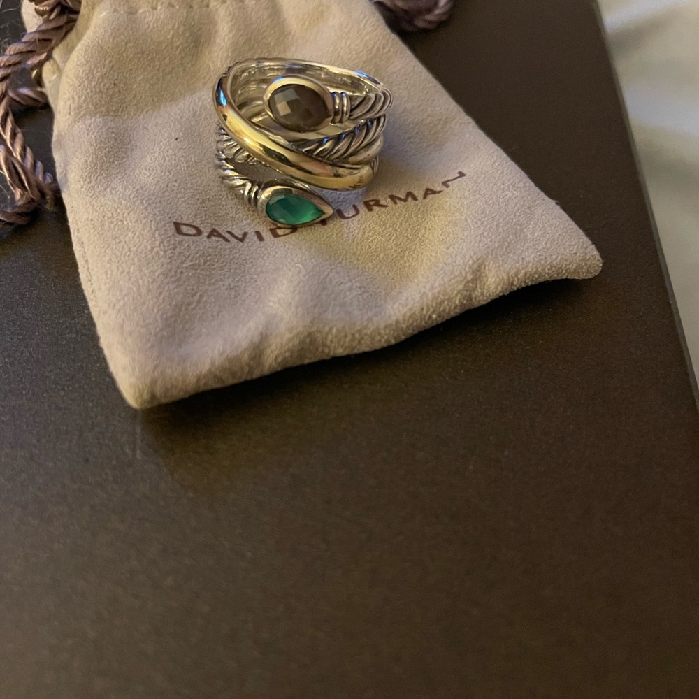 Authentic David Yurman ring size 7 1/2